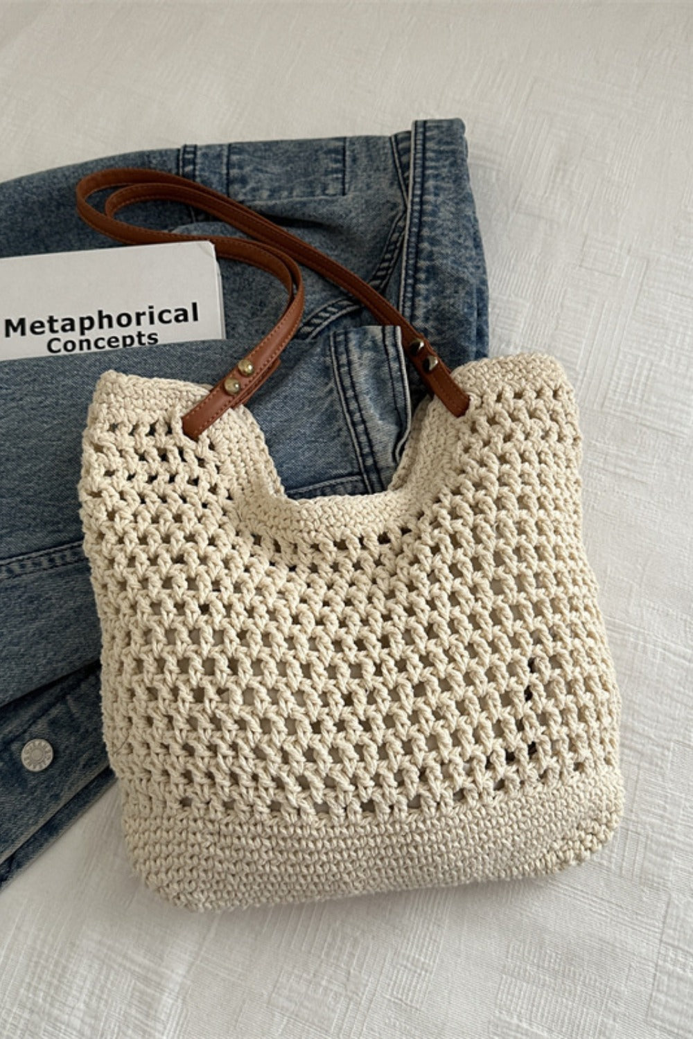 Cotton Woven Tote Bag