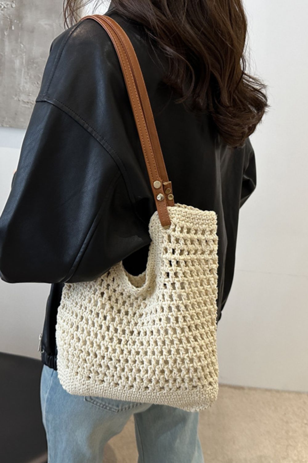 Cotton Woven Tote Bag