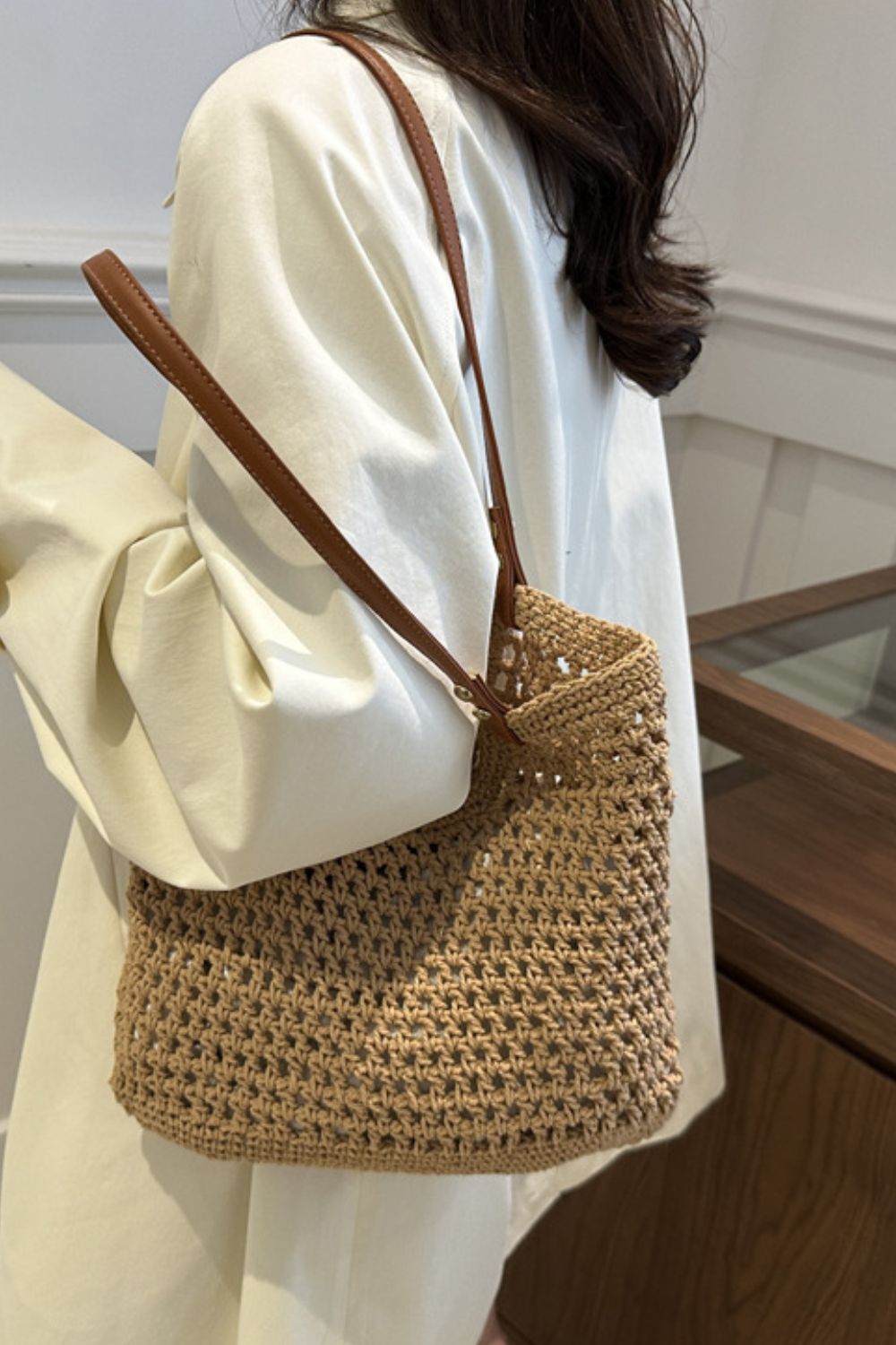 Cotton Woven Tote Bag