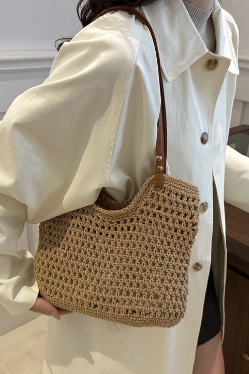 Cotton Woven Tote Bag