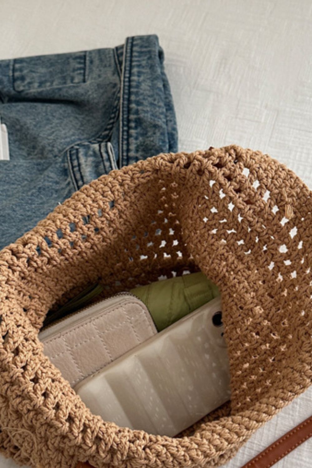 Cotton Woven Tote Bag