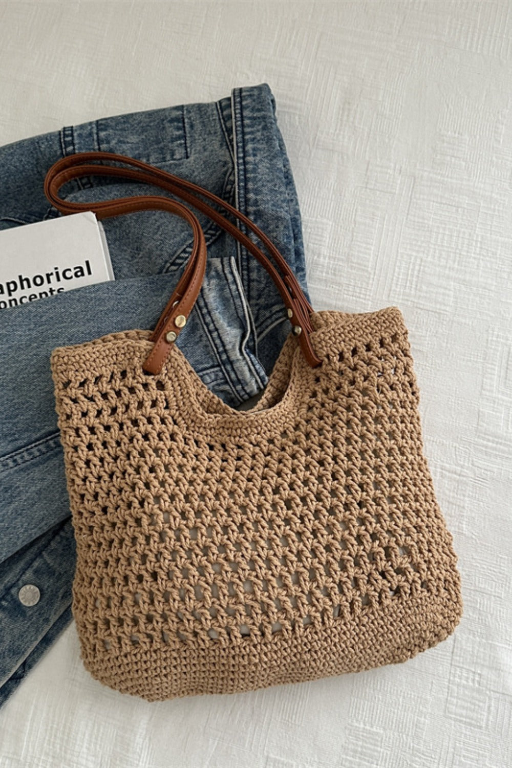 Cotton Woven Tote Bag