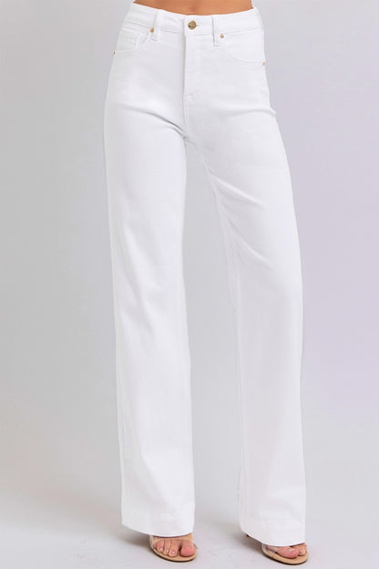 Full Size High Waist Straight Jeans