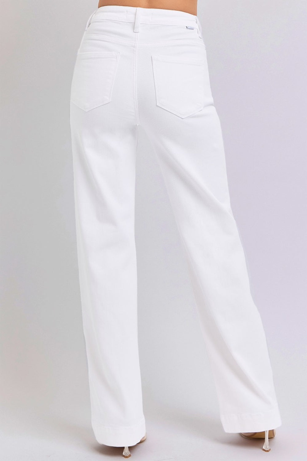 Full Size High Waist Straight Jeans