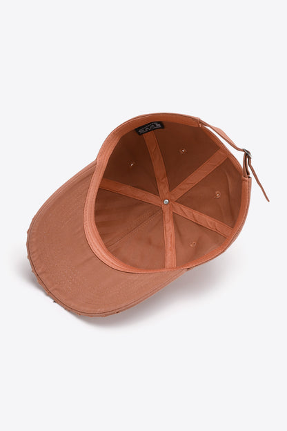 Cotton Adjustable Baseball Cap